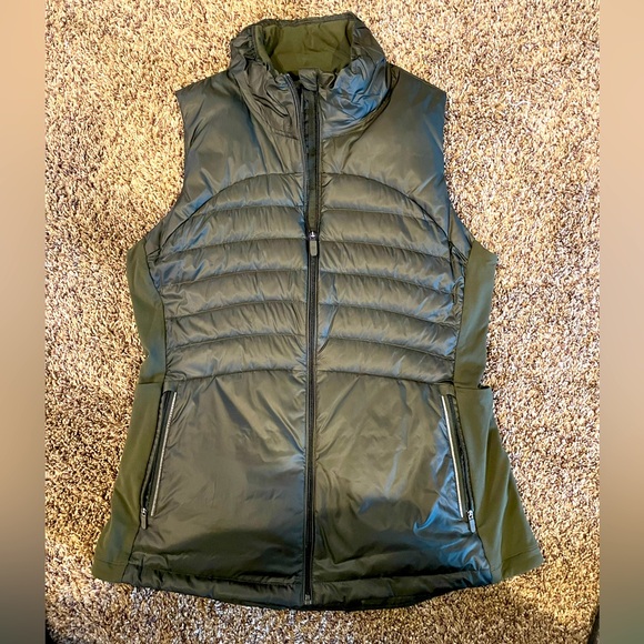 lululemon athletica Jackets & Blazers - Lululemon Down For A Run Vest, EUC, 12